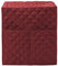 Baoblaze Coffee Maker Appliance Cover Espresso Machine Quilted Protective Cover Waterproof Dust Protection Coffee Maker Cover for Kitchen Coffee Shop, red