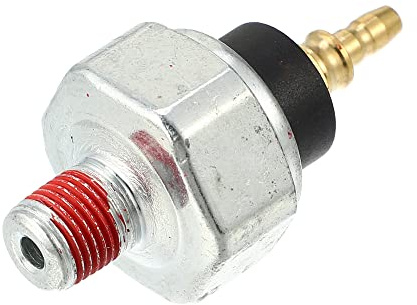 QUARKZMAN Motor Öldruck Sensor Für Honda Civic 1990-1991 1Stk | Schwarz, Messing Ton, Silberton, Metall, Plastik, M10x0.9, 48x26mm, Für Honda Accord 90-04, CR-V 98-04, OE 37240-PD2-003