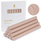 AGLARY 10PCS Taupe Nude Sealing Wax Sticks for Glue Gun - Ideal for Wax Seal Stamps, Perfect for Wedding Invitations