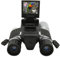 Binocolo Digitale con Fotocamera, Binocolo con Schermo LCD da 2, Videoregistratore 1080P 5MP Videocamera per Birdwatching Caccia Partita di Calcio, Zoom Ottico 12x