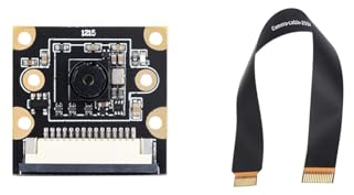 Waveshare 8MP IMX219 Camera Module For Raspberry Pi 5, 3280×2464 Resolution 79.3° FOV Camera with Pi5 CSI Flexible Cable 200mm,MIPI-CSI Interface