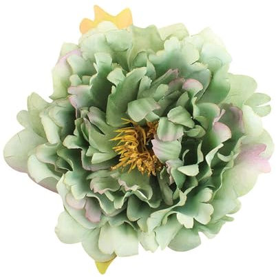 120mm Broches à Fleurs En Tissu Délicat Pour Mariage Sur La Plage Épingles à Revers Faites à La Main Pour Femmes Et Filles Vêtements Accessoires Décoratifs Pour Cheveux Cadeaux (vert)