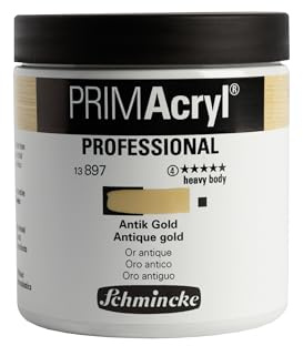 Schmincke PRIMAcryl Professional Antik Gold 237 ml Tiegel, 13 897 053