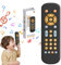 Anrbb Jouet Télécommande TV Enfant Bébé 1 an, BéBé Jouet Télécommandé avec Lumières et Sons, Jouet Éducatif Multilingue Français/Anglais/Espagnol pour 6 Mois+