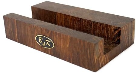 B4K® Ständer für ein Hackbrett aus Eiche – Stabiler Schneidebretthalter für Holzbrett & Hackblock | rutschfest & langlebig | für 4,3 cm Dicke Bretter konzipiert