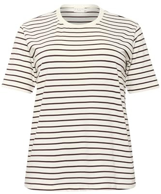 KAFFE CURVE Damen Kcwinni 1/2 Sleeve T-Shirt T-Shirt