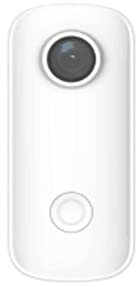 TETEOM Sports Camera, Mini Thumb Camera 1080P30FPS / 4K30FPS H.265 12MP 2.4G 30M Waterproof Case Action Sport DV Camcorder for Sports, Vlog(C100 Standard,2X White)