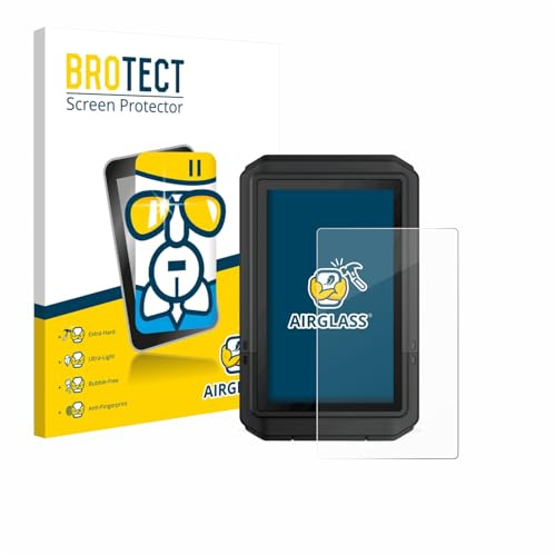 BROTECT Schutzglas für Garmin eTrex Touch 2025 | Transparenter Displayschutz Made in Germany Schutzfolie Panzer Folie Glas 9H Anti-Fingerprint Einfache Montage Clear
