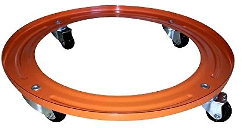Oko 032111 Soporte butano metálico, Acero, Naranja, 31.2x31.2x5.3 cm