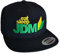 Tuner Cap Flexfit Snapback : Eat Sleep J.D.M. - Rennsport Kappe Herren & Damen (One Size)