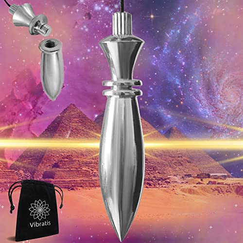 VIBRATIS Ägyptisches Pendel mit Zeuge – Präzises Esoterik Pendel für Energiearbeit & Radiästhesie