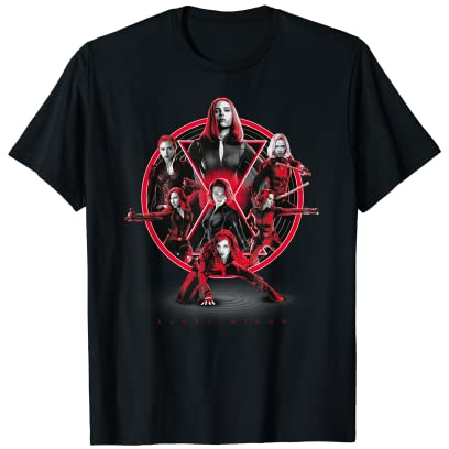 Marvel Avengers Black Widow Multiplied T-Shirt