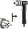 Adaptateur De Perceuse D'Angle Professionnel, Changement Rapide Adaptateur Pour MéChage Tight Espace De Travail D'Angle, Attachement De Perceuse à Angle Droit Pour De Perceuses éLectriques Portatives