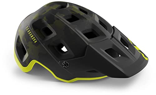 Terranova MIPS MTB Helm camo Lime Grün (M (56-58cm))