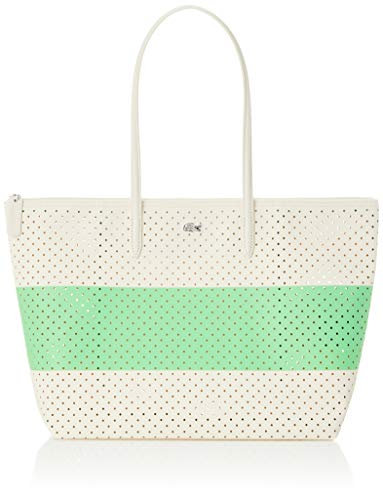 Lacoste L.12.12 Concept Seasonal Shopping Bag L Punch Natur Clair Liamone