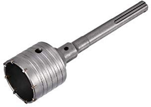 Broca de agujero de pared de 70 mm, hormigón, piedra para taladro de percusión SDS X5 (170 mm)