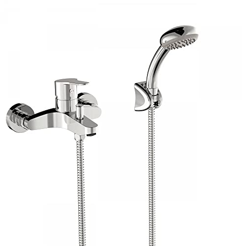 TRES 21517010 BASE-TRES Wasserhahn, Einhebelmischer, Wandmontage