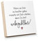 ARTFAVES® Holzbild mit Spruch - Wenn es Dich zu kaufen gäbe | Deko Geschenk zum Thema Freundschaft/Liebe/Familie/Größe: 14,8 x 14,8 cm