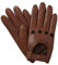 Swift Wear Mens Classic Retro style quality Chauffeur Soft Lambskin Leather Driving Gloves (L, Tan)