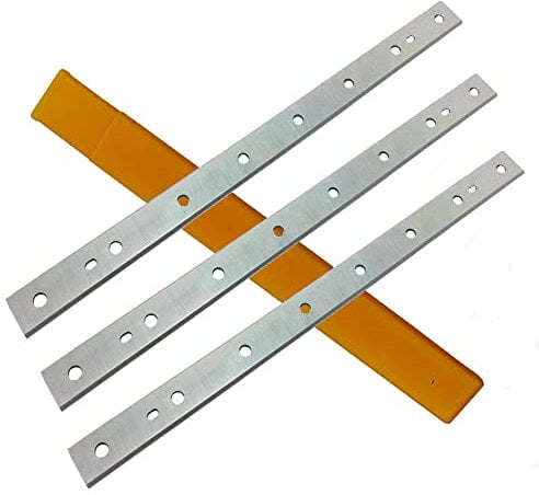 MIUDE 12-1/2 Inch Planer Blades Replacement for DeWalt DW734 Planer, Replace DW7342 - Set of 3