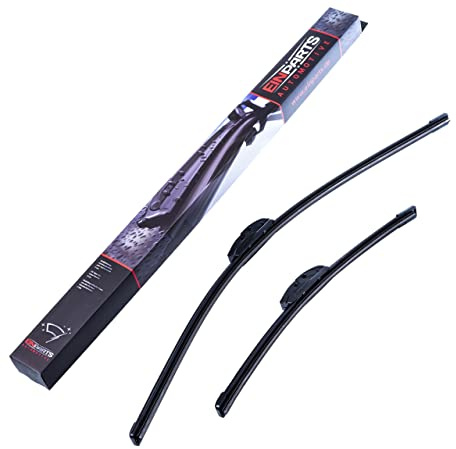 EINPARTS Escobilla Limpiaparabrisas Juego de 2 Escobillas Delante | Tipo de escobilla: Escobilla con hoja plana | Longitud 1: 660mm | Longitud 2: 430mm EPWBDU2617 Compatible con NISSAN, RENAULT, MAZDA