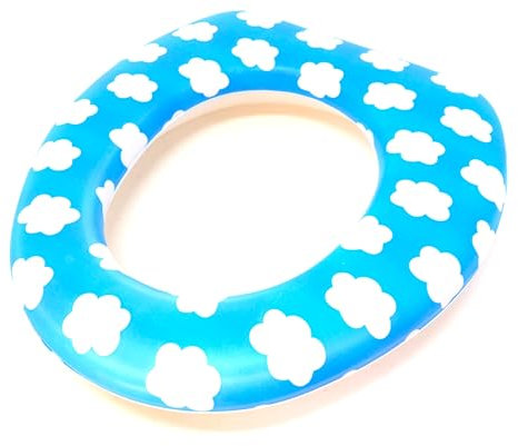 Adapter White Toilet Reducer 29 x 27 cm Bath Trainer Potty Training Soft Foam Cover