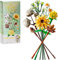 Bouquet de Fleurs Bloc de Construction, Bouquet Kit de Construction Artificielles Fleurs Adulte Collection Botanique Set pour Adultes Compatible avec Lego Technik (680Pièces)