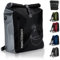 3-in-1 Fahrradtasche und Rucksack, Monsterando Wasserdicht -mit 15 Laptopfachals und Business Reißverschlusstasche Gepäckträgertasche, Umhängetasche einsetzbar - Gepäckträgertasche fürs Fahrrad - 25L