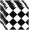 Black White Plaid Serviettes 33x33cm, 20pcs Party Paper Napkins, 2ply Disposable Beverage Luncheon Decorative Cocktail Napkins for Dinner, Restaurant