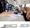 Couteau de Surjeteuse Multifonction Ensemble de Couteaux Supérieur et Inférieur pour Surjeteuse Domestique pour Machine à Coudre Serger, Lames de Coupe Compatibles avec