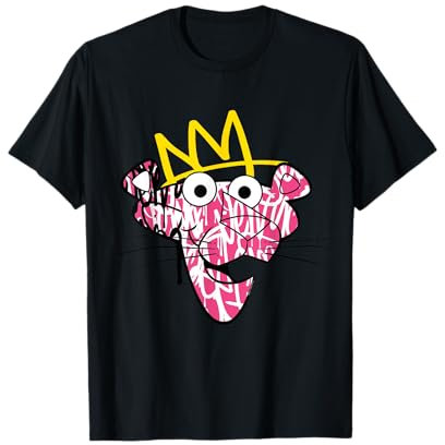 The Pink Panther T-Shirt Rose Graffiti Art S