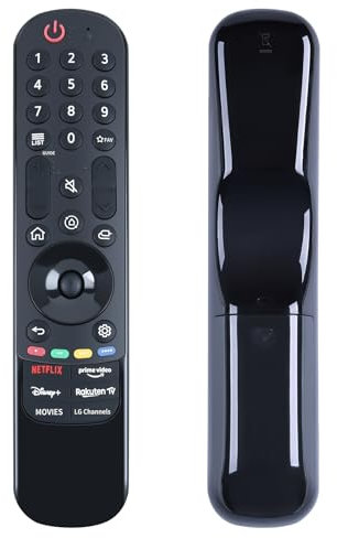 TCNOUMT MR21GA MR23GA IR Remote Control Replacement for LG 4K UHD OLED Smart TV 43NANO75 55UP75006LF MR21GC no Voice Magic