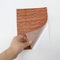 Aibote Abziehen und Aufkleben Natürliche kugelförmige Sapele Holz Furnier Möbel Restaurierung Blatt selbstklebende hölzerne Aufkleber DIY Material für Schränke Tabelle Küche Handwerk(14,8x21CM)
