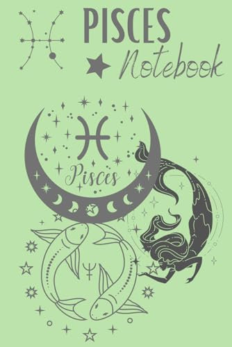 Pisces Notebook: Horoscope inspired notebook