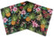 FRCOLOR Bedruckte Servietten 40st Blumenservietten Geschirrtücher Ananasschneider Rosa Servietten Ananas Servietten Servietten Partyservietten Gewebe Drucken
