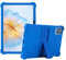 Universal Case For BYYBUO,SGIN 10.1Inch,SGIN-E10P,DOOGEE U10/U9/T10,BYYBUO SmartPad A10_L,DOOGEE T10S/T10/T10 Pro XLTTONG PC Holder Tablet Silicone Anti-drop Case-blue