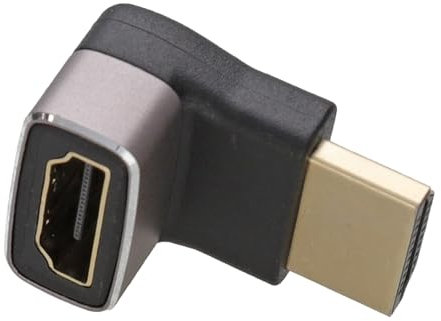 kenable HDMI 2.1 Right Angle Adapter Ultra High Speed 8K60/4K120 (270° Vertical)