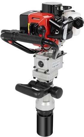 2-Stroke Post Driver Petrol Fence Knocker Concrete Jack Hammer Fencing Rammer UK