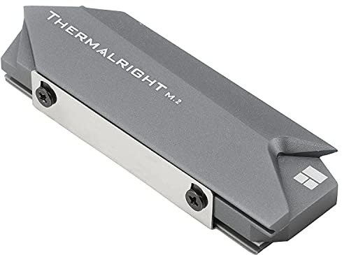 Thermalright M.2 2280 SSD Heatsink Cooling, M.2 Heatsink Cooler for Double Side Heat Sink with Thermal Silicone Pad,Aluminum Heat Sink Cooler Fin Cooling for 2280 M.2 SSD