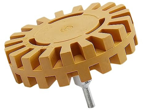 Lurrose Eraser Wheel Adhesive Remover for Drill Efficient Decal Remover for Cars Glue Removal Tool Versatile Use Automotive Home Repair