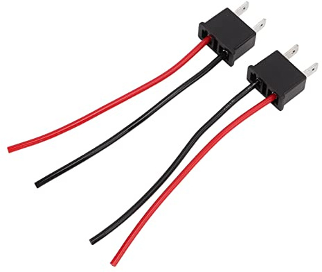 ERYUE H7-Stecker, Hochwertiger, Leichter Scheinwerfer-Anschluss für Einfache Installation, Geeignet für 12 V–24 V-Glühbirnen, Plug-and-Play