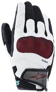 Alpinestars Stella Mogress Airflow Damen-Motorradhandschuhe, schwarz/weiß/rot, 2XL
