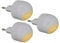 Trango 3er Pack 11-36E LED Nachtlicht *EYE* Orientierungslicht Sicherheitslicht Kindernacht mit Helligkeitssensor Auto AN/AUS