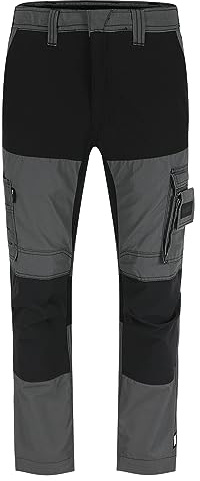 Herock Hector Men's Workwear Utility Cargo Trousers - Stylish, Functional, Comfortable, Durable - 4-Way Stretch, Multi Tool Pockets, Knee Pockets - for Builders and Tradesmen