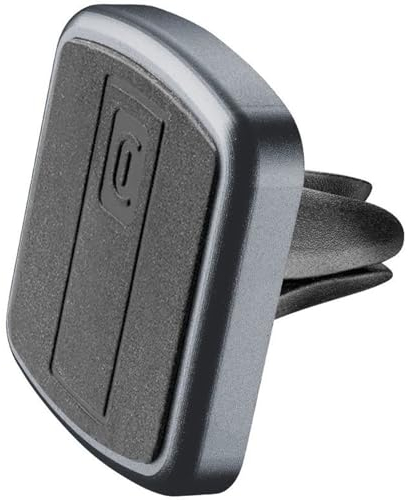 cellularline | Touch Iron - Universale | Supporto Porta Smartphone da Auto Magnetico per Bocchette di Aerazione - Compatibilità Cellulare iPhone Samsung Huawei Xiaomi - Rotazione a 360