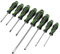 Sealey 8pc GripMAX® Screwdriver Set - Hi-Vis Green - AK4322HV