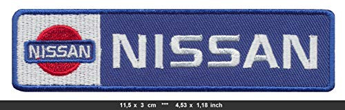 Nissan Patch Aufnäher Aufbügler Auto Micra Leaf Juke Qashqai GTR Japan