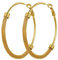 PROSTEEL Damen Creolen Ohrringe einzigartiges Design Runde Kreolen 18k vergoldet 60mm Hoop Ohrringe Hoop Earrings Ohrschmuck Accessoire für Party tägliches Tragen