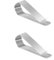 Stainless Steal Remote Visor Clip only for Liftmaster Chamberlain Sears Craftsman Garage Door Opener(2Pack)