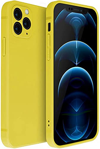 Liquid Silicone TPU Gel Case Rubber Cover For Apple iPhone 6 Plus/6s Plus (Yellow)